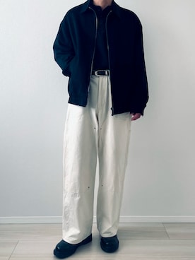 「LIDNM（リドム）のアイテム」を使った、MiYaさん（メンズ・170cm）の春コーディネート