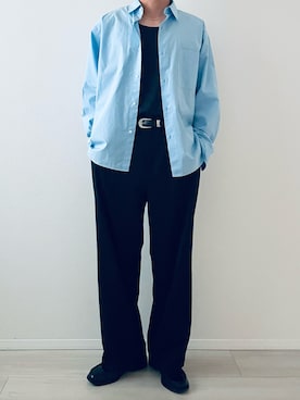 「HARUTA（ハルタ）のHARUTA　ハルタ　本革ローファー3E　906（ローファー）」を使った、MiYaさん（メンズ・170cm）の秋コーディネート