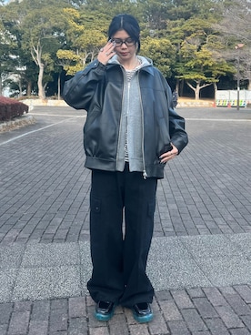 YOKOさん(レディース・159cm)の冬コーディネート
