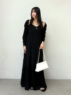 「Noble（ノーブル）のアイテム」を使った、miyuさん（レディース・159cm）の夏コーディネート