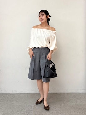 「LEFIJE（レフィエ）のアイテム」を使った、miyuさん（レディース・159cm）の夏コーディネート