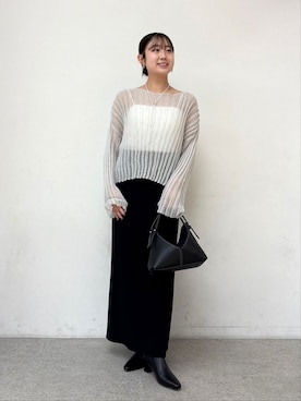 「noble」｜miyuさん（レディース・159cm）の秋コーディネート