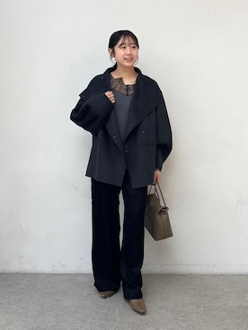 「REMME（レメ）のアイテム」を使った、miyuさん（レディース・159cm）の秋コーディネート