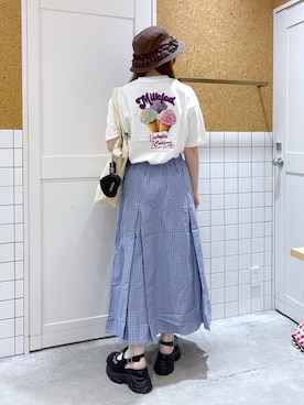 hinataさん(レディース・164cm)の夏コーディネート