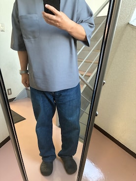 「CIOTA（シオタ）のアイテム」を使った、あれあれあさん（メンズ・169cm）の夏コーディネート