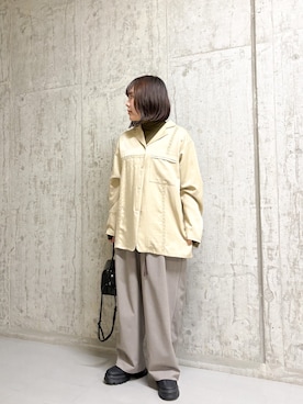 hinaさん（レディース・157cm）の冬コーディネート