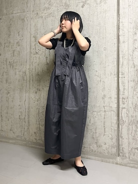 「新作」｜「アイテム（バレエシューズ）」を使った、hinaさん（レディース・157cm）の春コーディネート