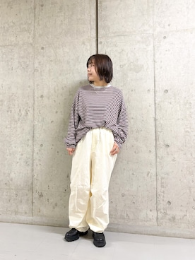 hinaさん（レディース・157cm）の冬コーディネート