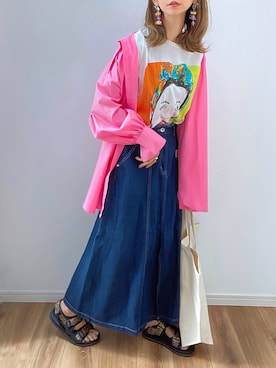 kuuuuraさん（レディース・158cm）の春コーディネート