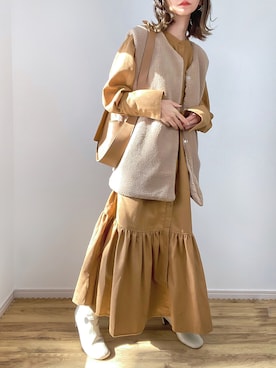 kuuuuraさん（レディース・158cm）の冬コーディネート