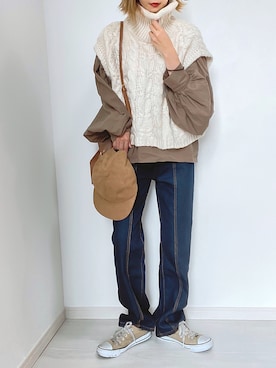 kuuuuraさん（レディース・158cm）の秋コーディネート