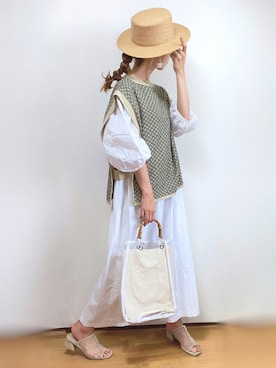 kuuuuraさん（レディース・158cm）の夏コーディネート