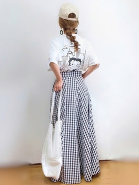 kuuuuraさん（レディース・158cm）の夏コーディネート