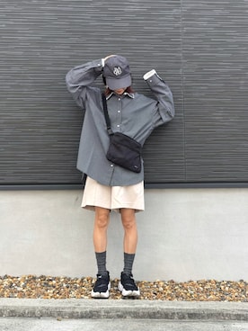 「tiptop（ティップトップ）のアイテム」を使った、kuuuuraさん（レディース・158cm）の夏コーディネート