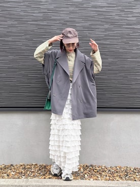 kuuuuraさん（レディース・158cm）の春コーディネート