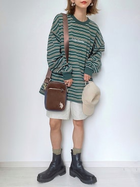 kuuuuraさん（レディース・158cm）の秋コーディネート