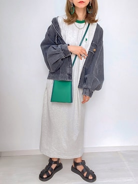 kuuuuraさん（レディース・158cm）の春コーディネート