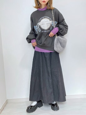 kuuuuraさん（レディース・158cm）の冬コーディネート