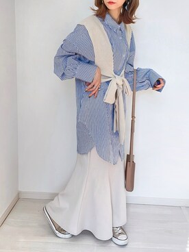 kuuuuraさん（レディース・158cm）の春コーディネート