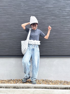 RODEOコーデ売り！デニムショーパン、ラグランロンT、ロディーくんカーデ等 RODEO CROWNS - RODEOコーデ売り！デニムショーパン、ラグランロンT