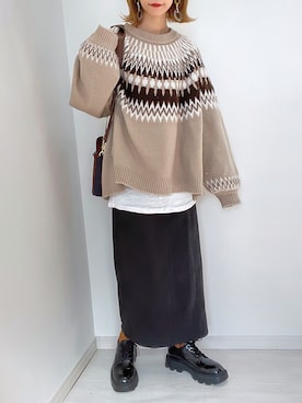 kuuuuraさん（レディース・158cm）の秋コーディネート