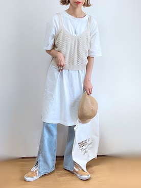 kuuuuraさん（レディース・158cm）の夏コーディネート