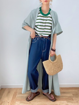 kuuuuraさん（レディース・158cm）の夏コーディネート