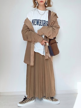 kuuuuraさん（レディース・158cm）の秋コーディネート