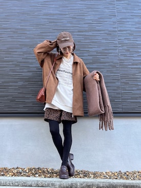 「Mayree（メイリー）のアイテム」を使った、kuuuuraさん（レディース・158cm）の冬コーディネート