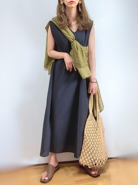 kuuuuraさん（レディース・158cm）の夏コーディネート