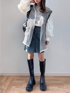 kuuuuraさん（レディース・158cm）の秋コーディネート