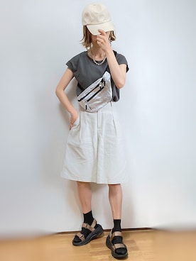 kuuuuraさん(レディース・158cm)の夏コーディネート