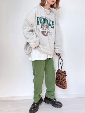 kuuuuraさん（レディース・158cm）の秋コーディネート