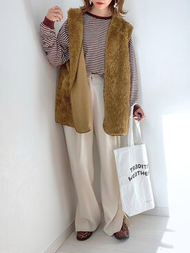 kuuuuraさん（レディース・158cm）の冬コーディネート