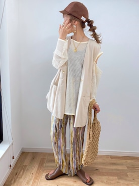 kuuuuraさん（レディース・158cm）の夏コーディネート