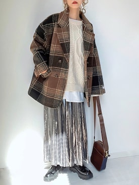 kuuuuraさん（レディース・158cm）の秋コーディネート