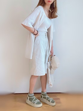 kuuuuraさん（レディース・158cm）の夏コーディネート