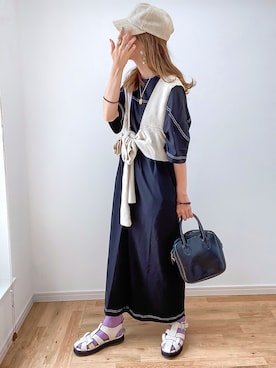 kuuuuraさん（レディース・158cm）の夏コーディネート