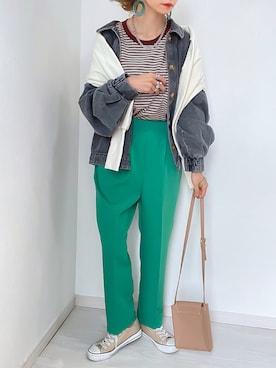 kuuuuraさん（レディース・158cm）の春コーディネート