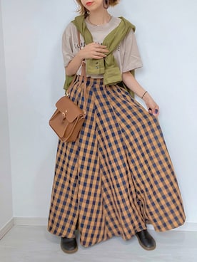 kuuuuraさん（レディース・158cm）の夏コーディネート