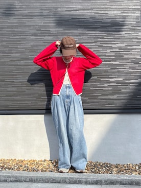 「PAGEBOY（ページボーイ）のアイテム（パンツ）」を使った、kuuuuraさん（レディース・158cm）の春コーディネート