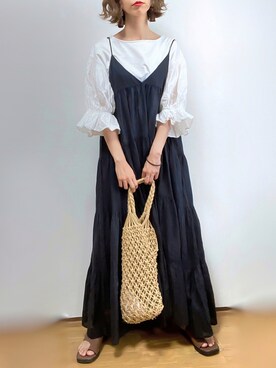 kuuuuraさん（レディース・158cm）の夏コーディネート