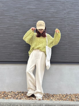 「niko and...（ニコアンド）のアイテム」を使った、kuuuuraさん（レディース・158cm）の夏コーディネート