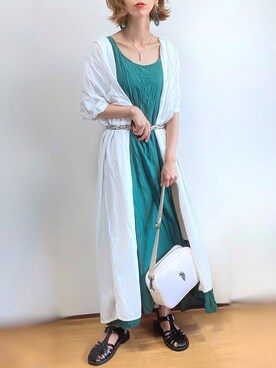 kuuuuraさん（レディース・158cm）の夏コーディネート