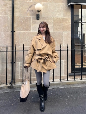 mayoさん（レディース・153cm）の冬コーディネート