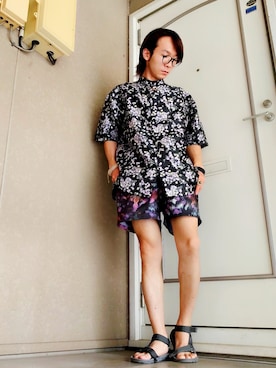 「ammy.（エイミードット）のアイテム」を使った、凜ノ助さん（メンズ・165cm）の夏コーディネート