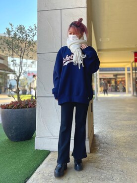 Reinaさん（レディース・155cm）の冬コーディネート