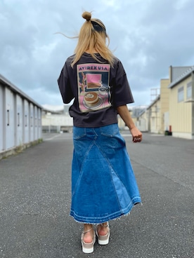 Reinaさん（レディース・155cm）の夏コーディネート