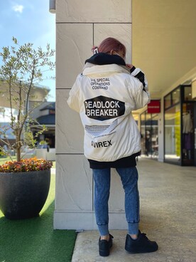 Reinaさん（レディース・155cm）の冬コーディネート