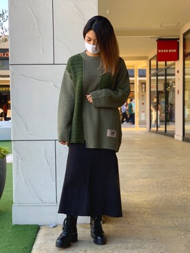 Reinaさん（レディース・155cm）の秋コーディネート